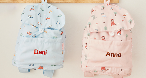 Mochilas guardera